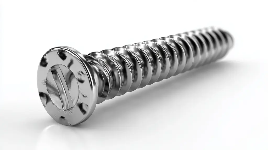 Parafuso fenda cabeça chata??