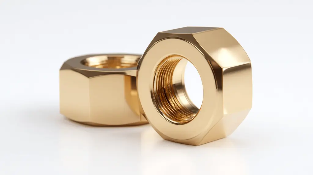 Contra porca de latão??